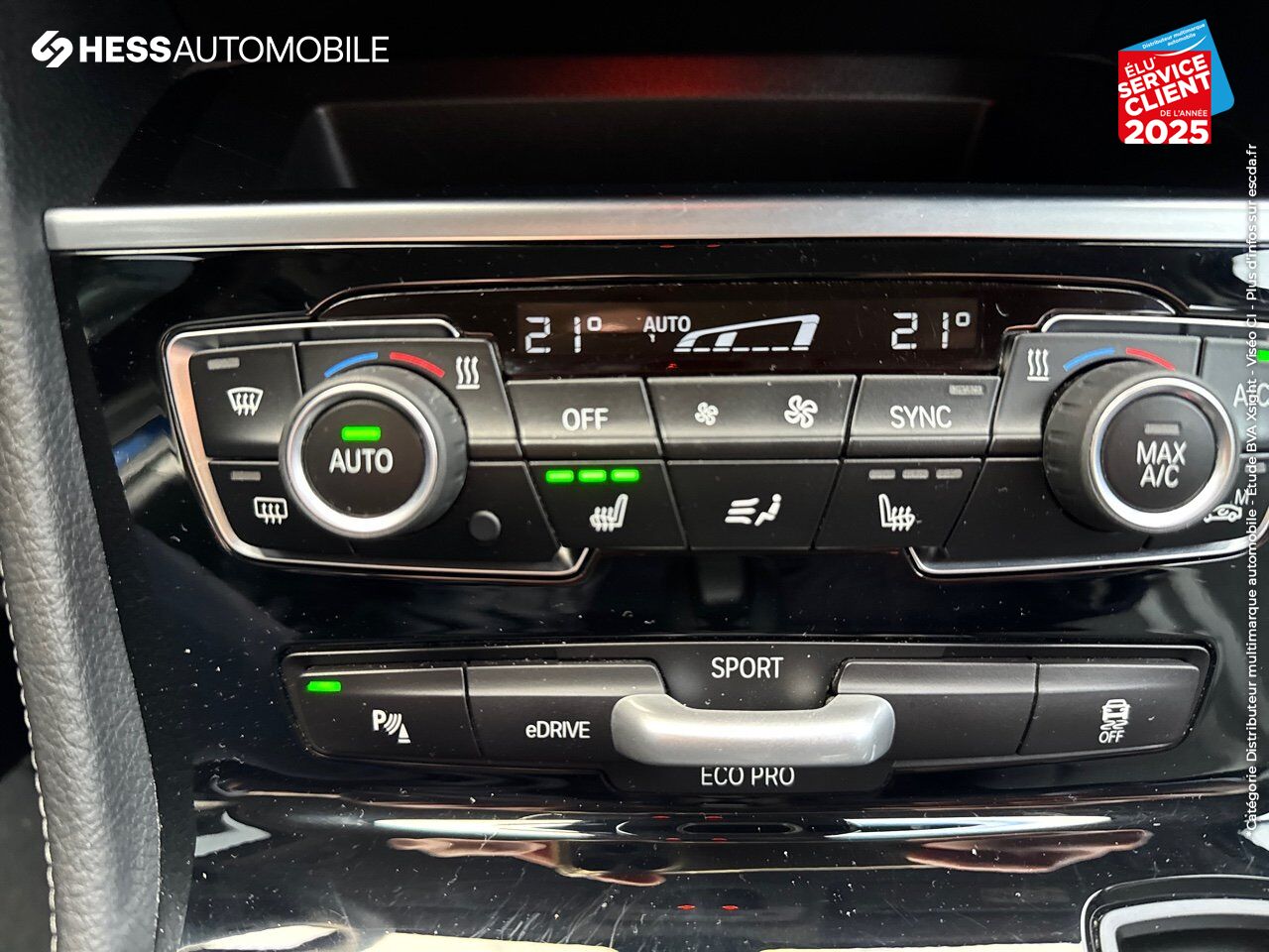 Véhicule d'occasion BMW SERIE 2 ACTIVETOURER 225XEA 220CH SPORT 6CV SIEGES CHAUF GPS RADAR AV/AR chez BMW Colmar