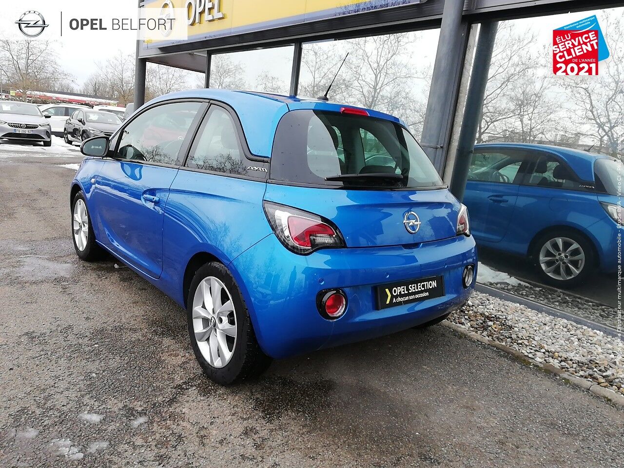 Véhicule d'occasion OPEL ADAM 1.4 TWINPORT 87CH UNLIMITED START/STOP 1ERE MAIN chez Opel Belfort