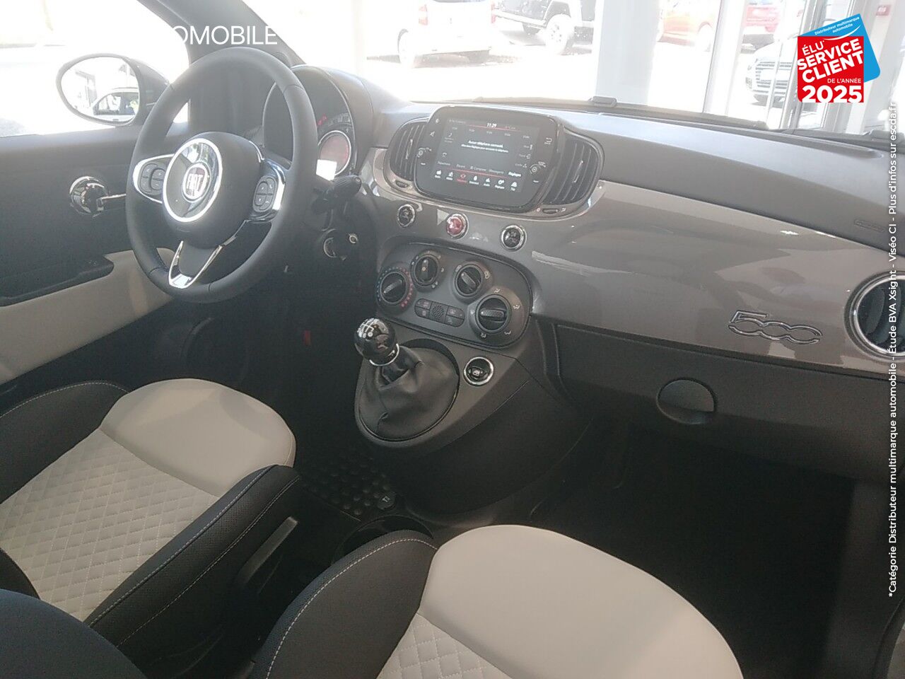 Véhicule neuf FIAT 500 1.0 70CH BSG SS DOLCEVITA chez Fiat Dijon