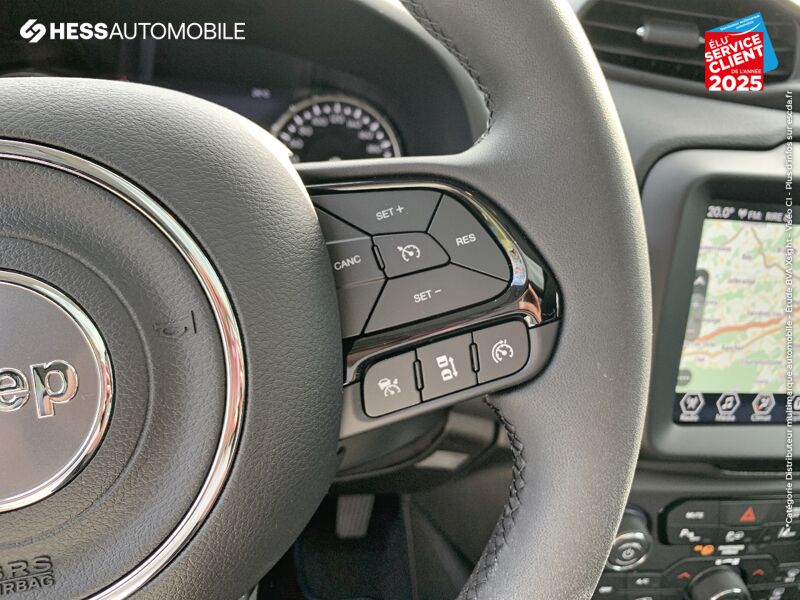Véhicule neuf JEEP RENEGADE E-HYBRID MY22 UPLAND 1.5 T4 130CH BVR7 chez Fiat Besançon