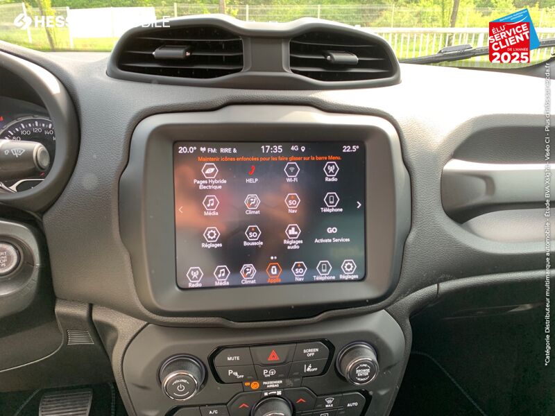 Véhicule neuf JEEP RENEGADE E-HYBRID MY22 UPLAND 1.5 T4 130CH BVR7 chez Fiat Besançon