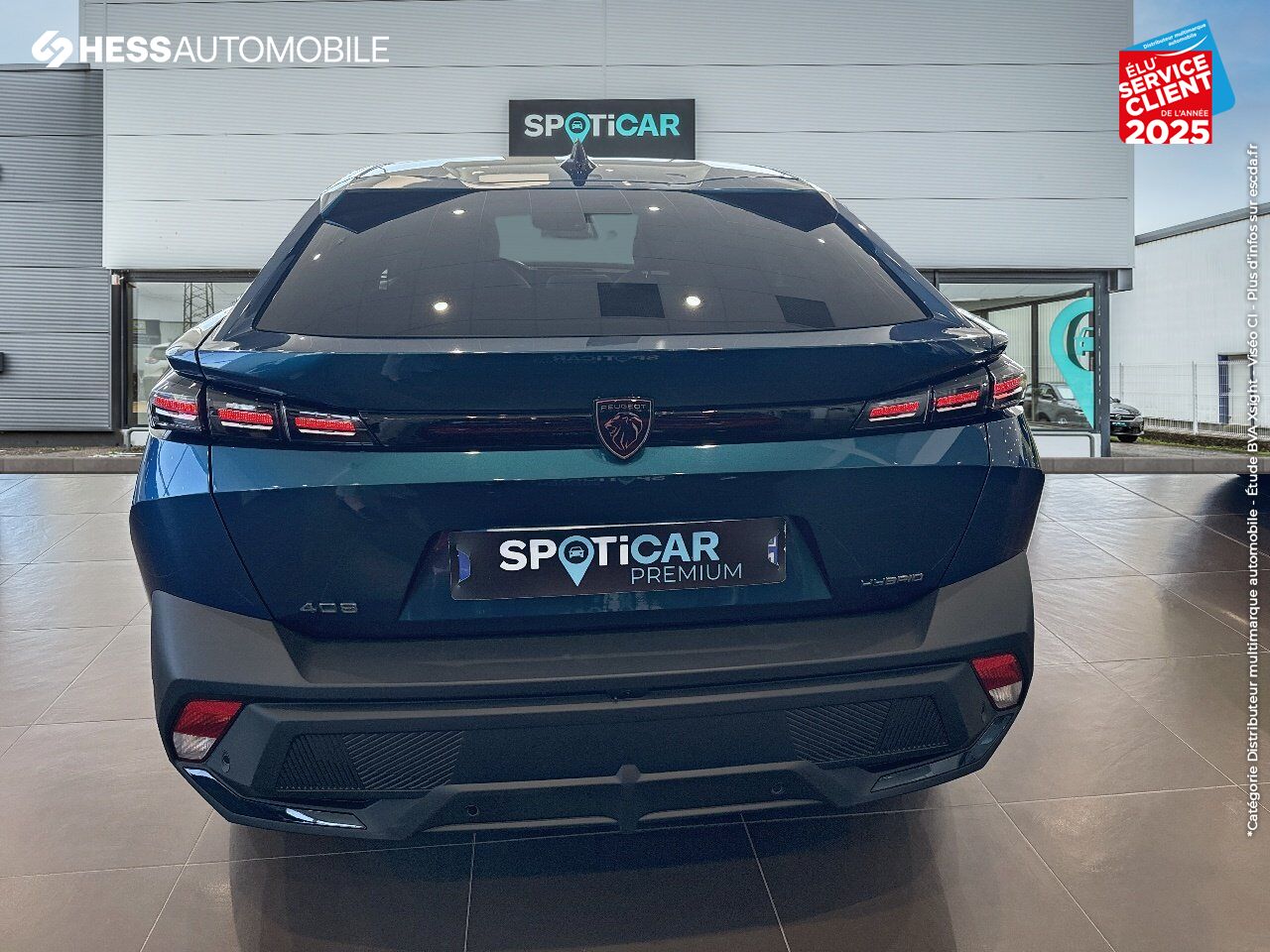 Véhicule d'occasion PEUGEOT 408 PHEV 225CH ALLURE PACK E-EAT8 chez Renault Saint-Louis