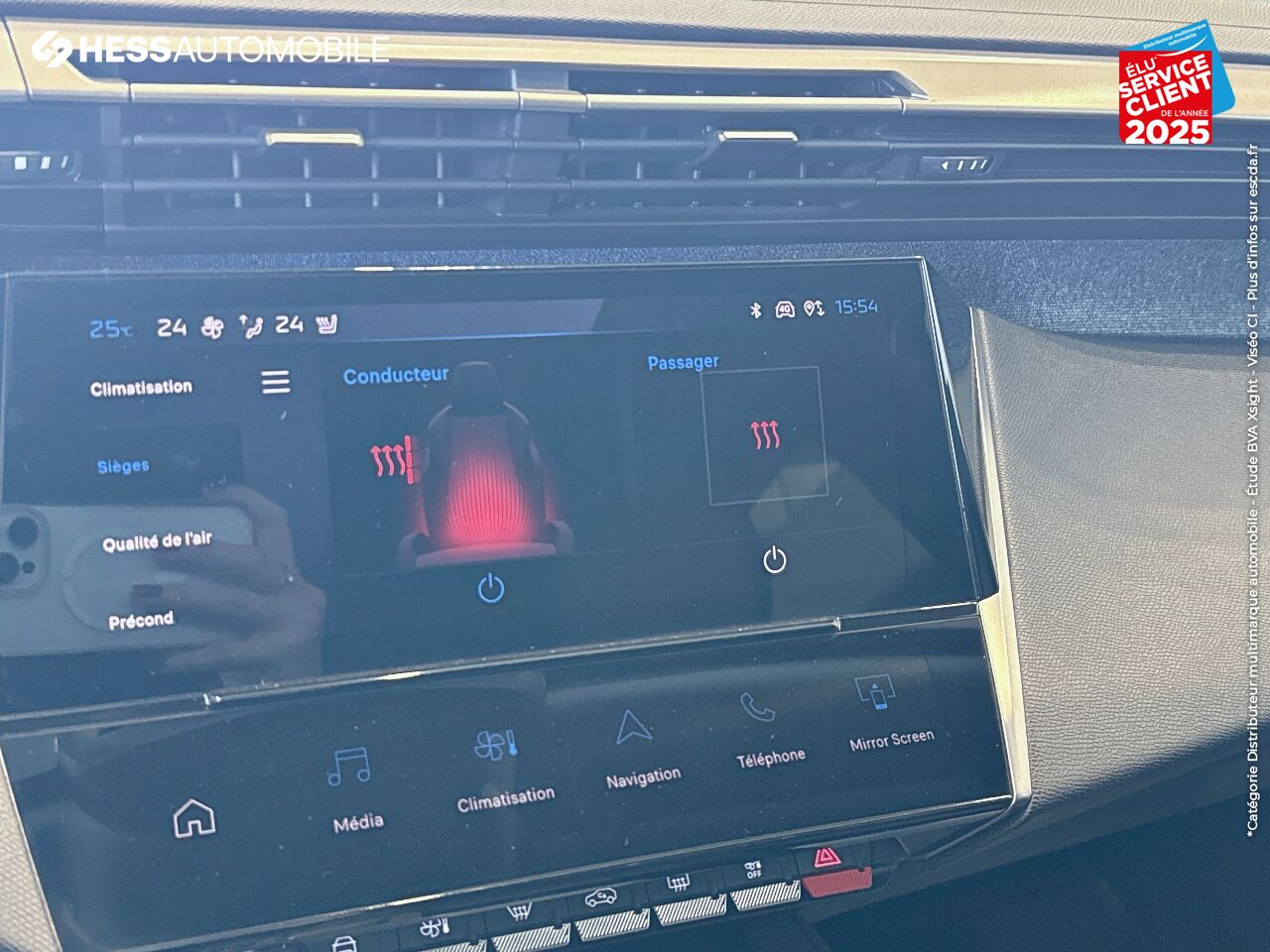 Véhicule d'occasion PEUGEOT 408 PHEV 225CH ALLURE PACK E-EAT8 chez Renault Saint-Louis