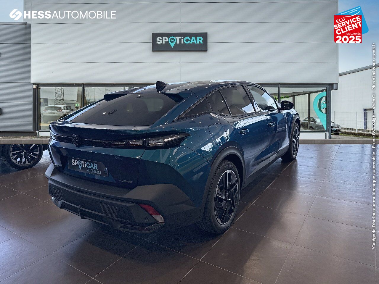 Véhicule d'occasion PEUGEOT 408 PHEV 225CH ALLURE PACK E-EAT8 chez Renault Saint-Louis
