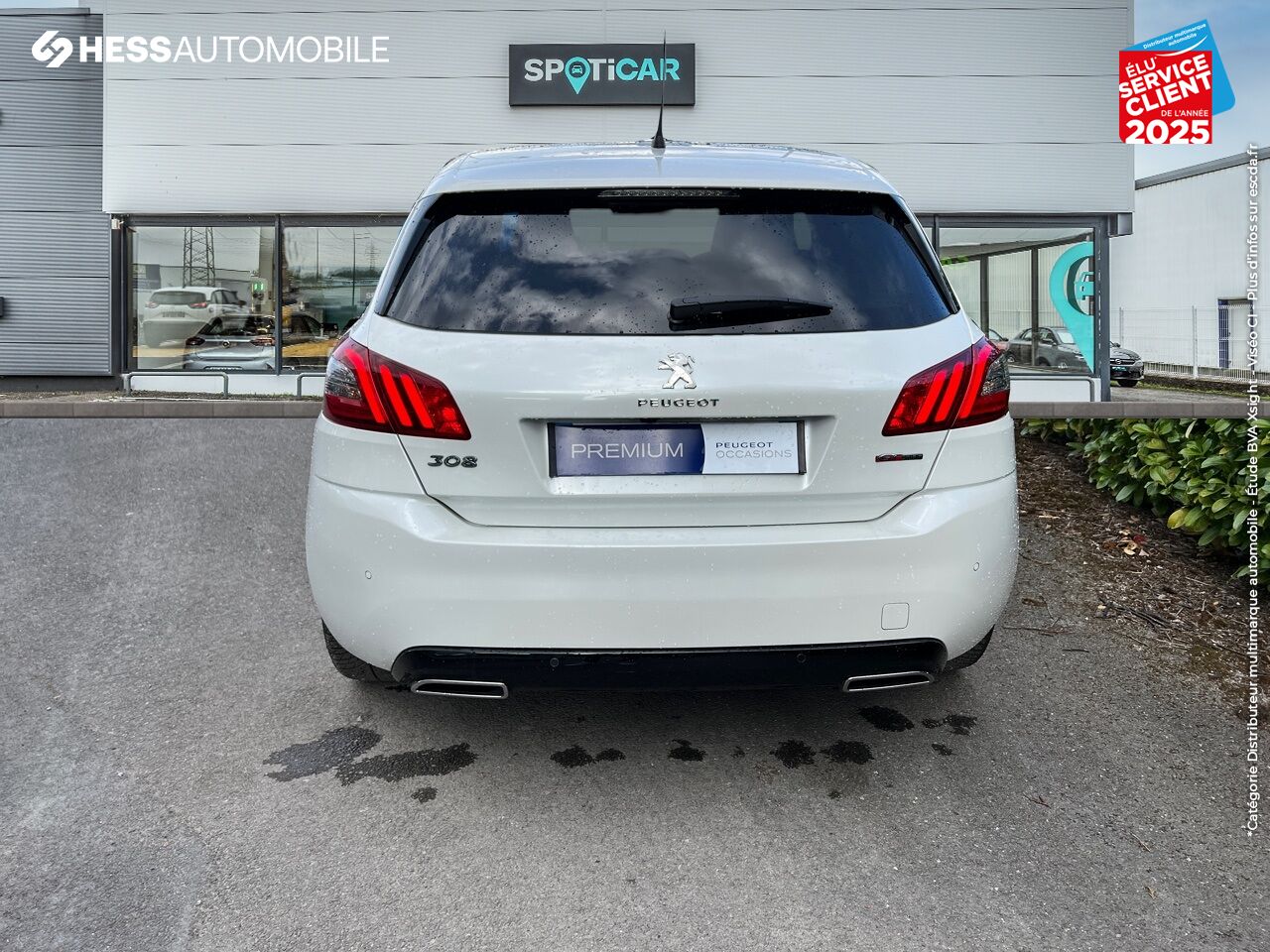 Véhicule d'occasion PEUGEOT 308 1.2 PURETECH 130CH E6.C S/S GT LINE 6CV chez Peugeot Hirson