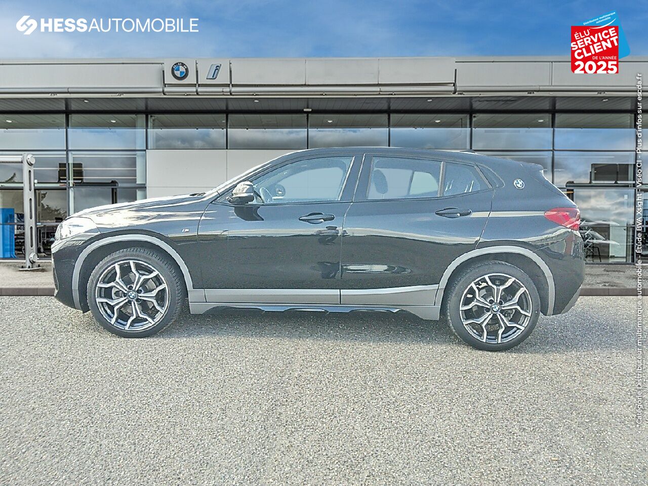 Véhicule d'occasion BMW X2 SDRIVE18IA 140CH M SPORT X DKG7 EURO6D-T 129G GPS CAMERA HUD chez BMW Mulhouse