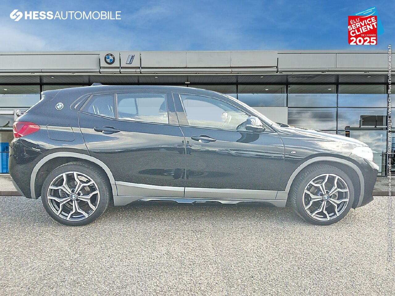 Véhicule d'occasion BMW X2 SDRIVE18IA 140CH M SPORT X DKG7 EURO6D-T 129G GPS CAMERA HUD chez BMW Mulhouse