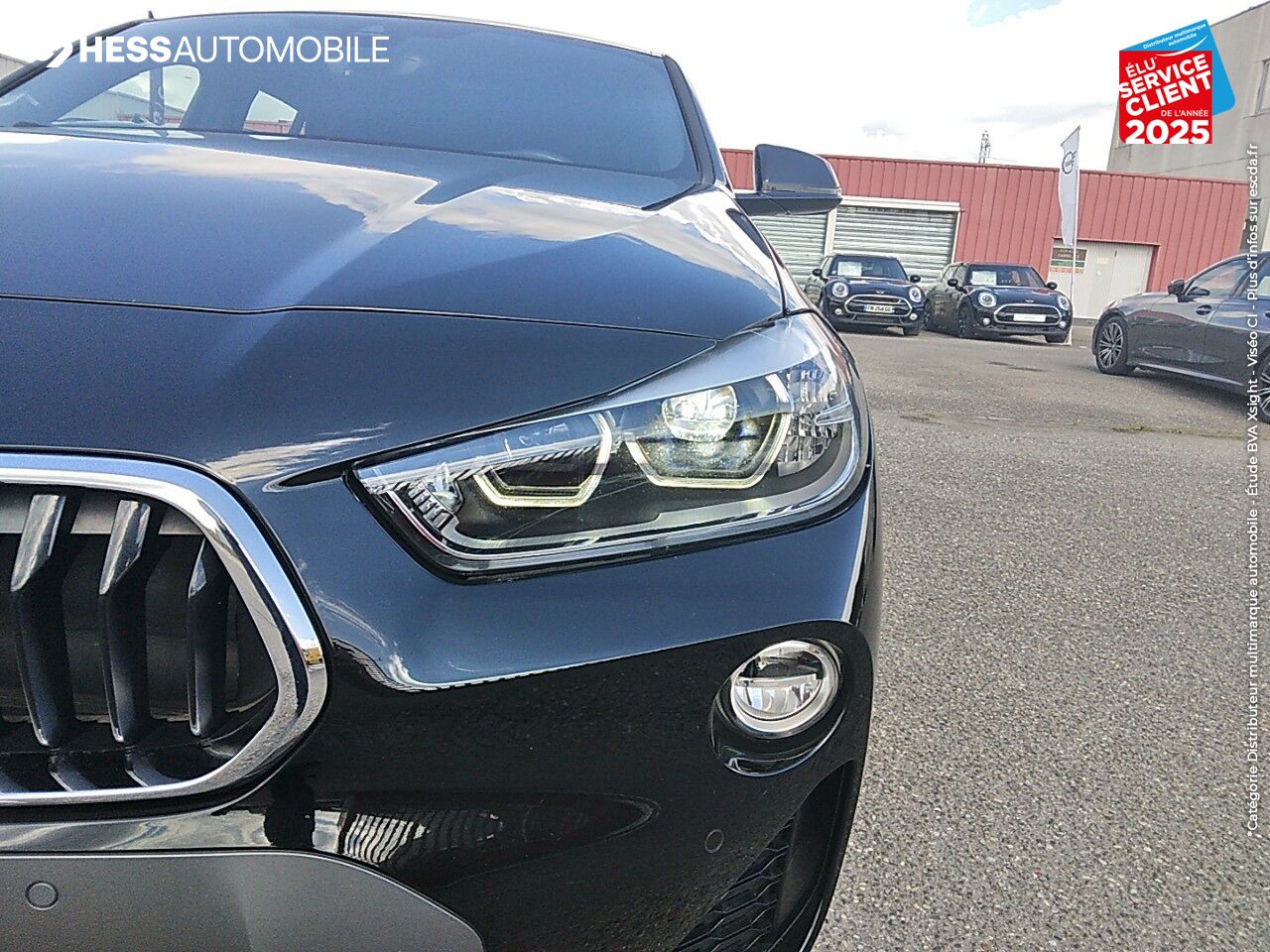 Véhicule d'occasion BMW X2 SDRIVE18IA 140CH M SPORT X DKG7 EURO6D-T 129G GPS CAMERA HUD chez BMW Mulhouse