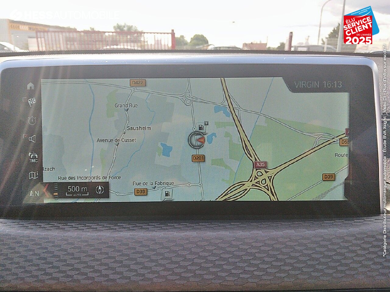 Véhicule d'occasion BMW X2 SDRIVE18IA 140CH M SPORT X DKG7 EURO6D-T 129G GPS CAMERA HUD chez BMW Mulhouse