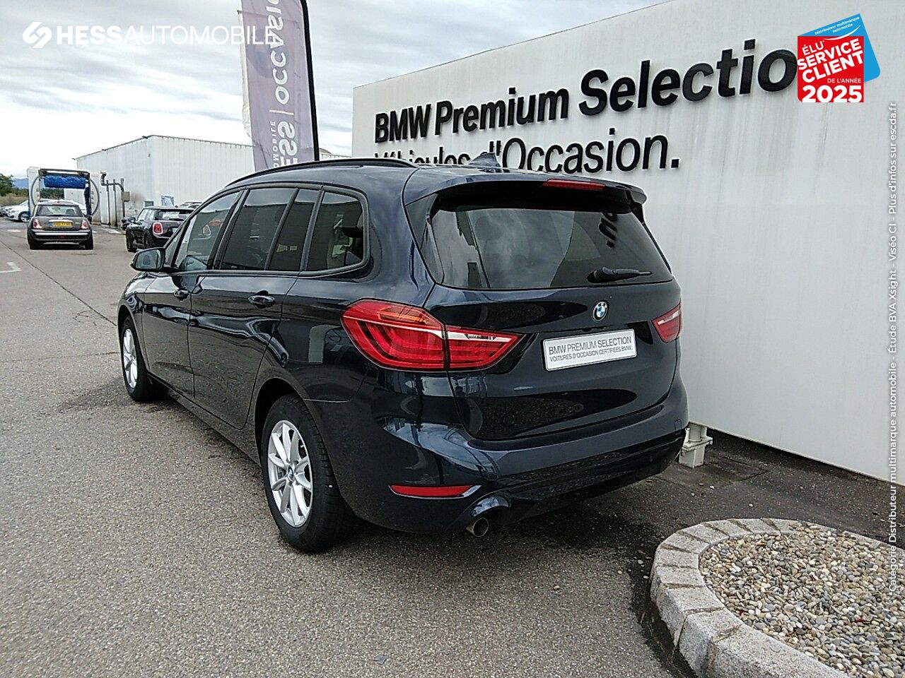 Véhicule d'occasion BMW SERIE 2 GRAN TOURER 216I 109CH SPORT 7PL GPS CAMERA SIEGES CHAUF LED chez BMW Mulhouse