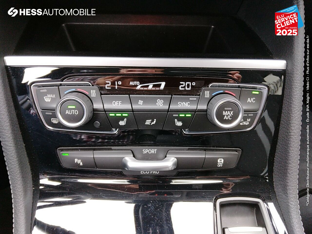 Véhicule d'occasion BMW SERIE 2 GRAN TOURER 216I 109CH SPORT 7PL GPS CAMERA SIEGES CHAUF LED chez BMW Mulhouse