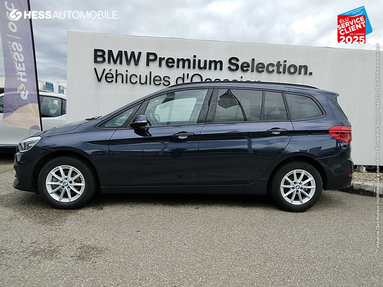 Véhicule d'occasion BMW SERIE 2 GRAN TOURER 216I 109CH SPORT 7PL GPS CAMERA SIEGES CHAUF LED chez BMW Mulhouse