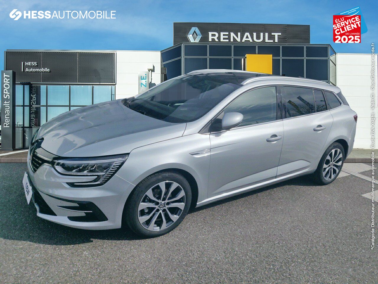Véhicule d'occasion RENAULT MEGANE ESTATE 1.3 TCE 140CH INTENS EDC -21N chez Toyota Bar le Duc