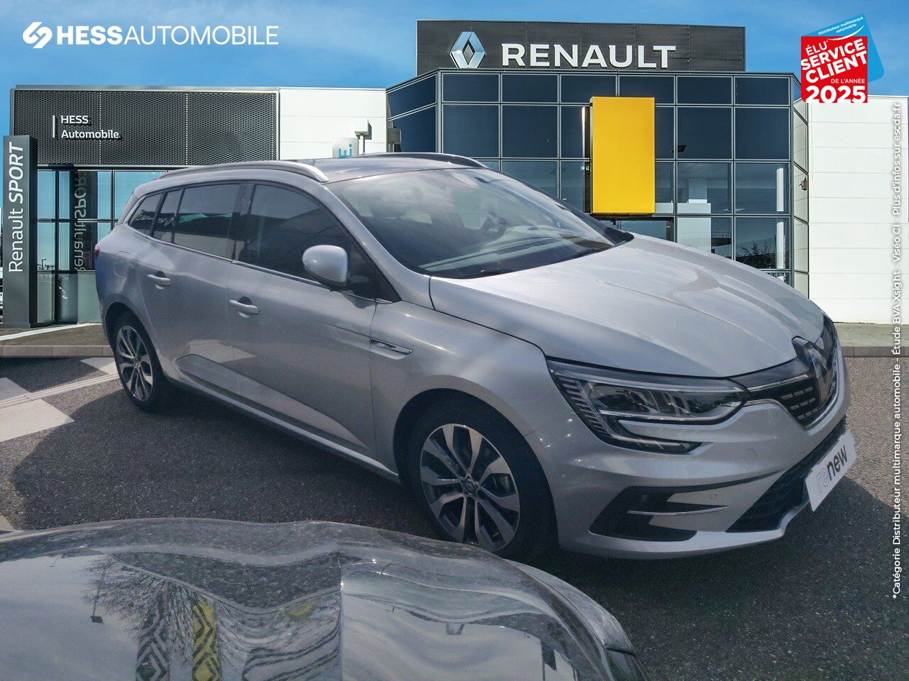 Véhicule d'occasion RENAULT MEGANE ESTATE 1.3 TCE 140CH INTENS EDC -21N chez Toyota Bar le Duc