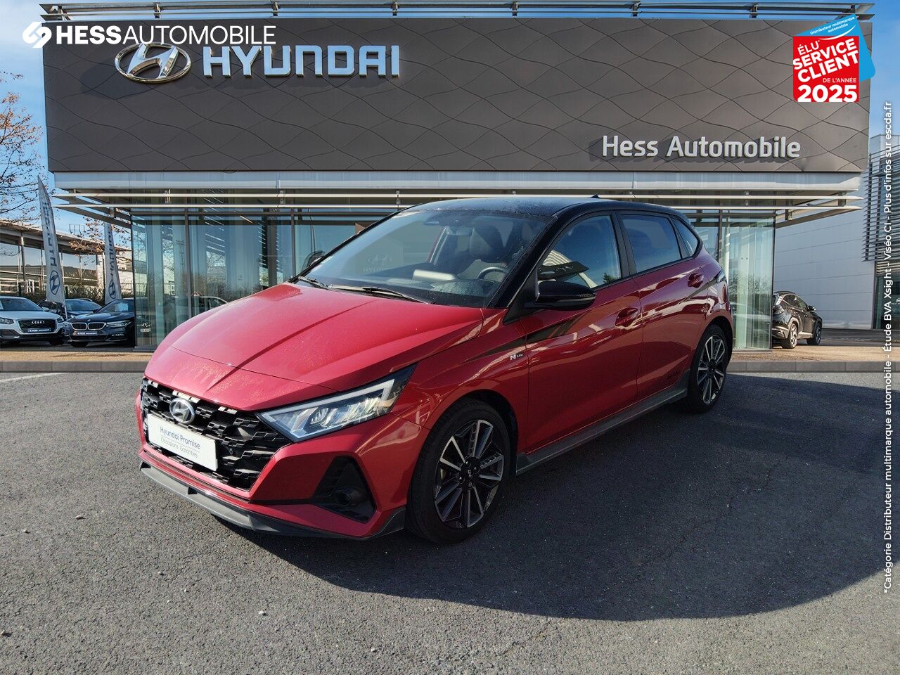 Véhicule d'occasion HYUNDAI I20 1.0 T-GDI 100CH HYBRID N LINE MICHEL VAILLANT DCT-7 chez Hyundai Chalons