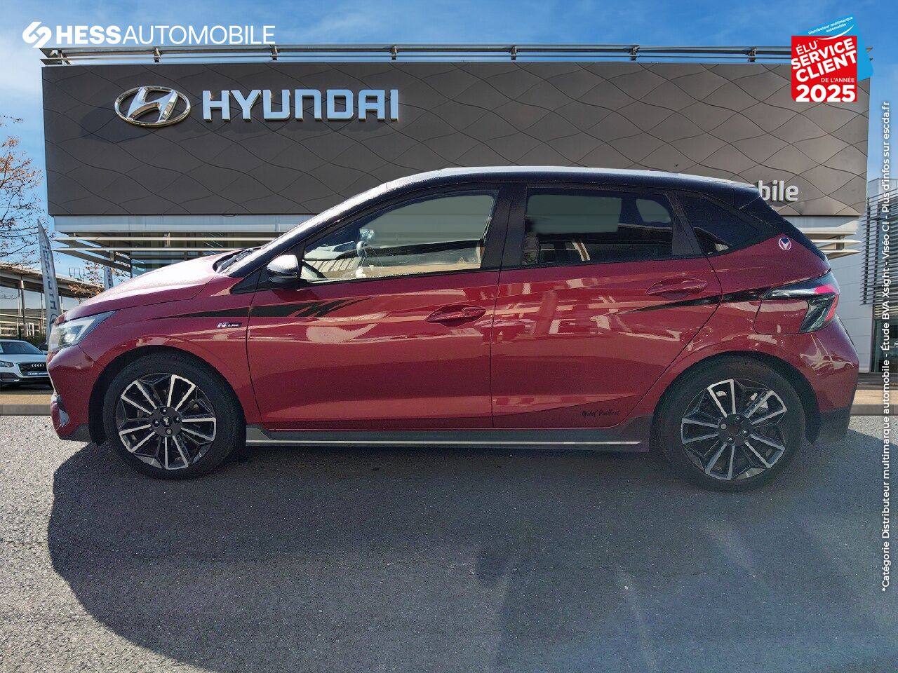 Véhicule d'occasion HYUNDAI I20 1.0 T-GDI 100CH HYBRID N LINE MICHEL VAILLANT DCT-7 chez Hyundai Chalons