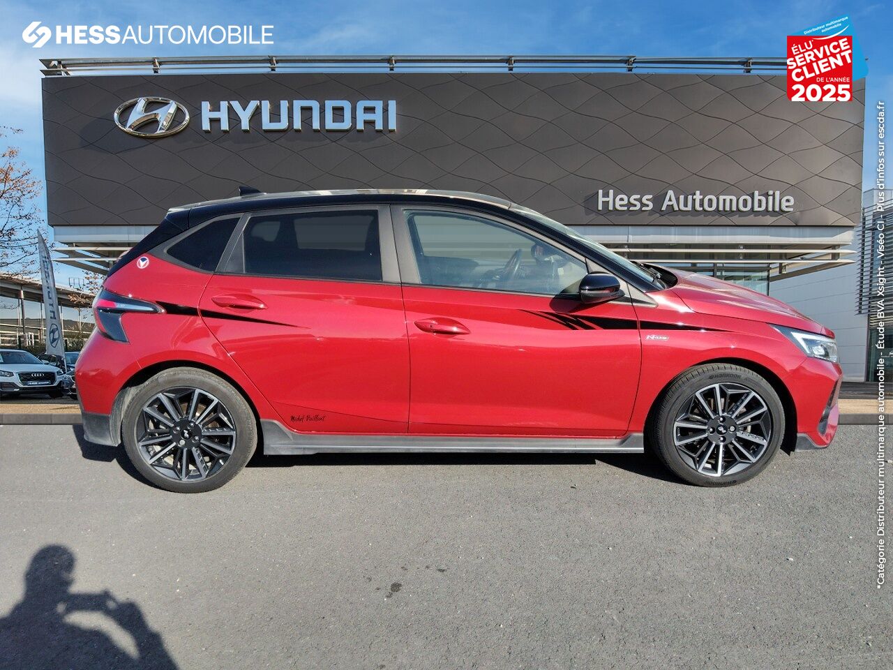 Véhicule d'occasion HYUNDAI I20 1.0 T-GDI 100CH HYBRID N LINE MICHEL VAILLANT DCT-7 chez Hyundai Chalons