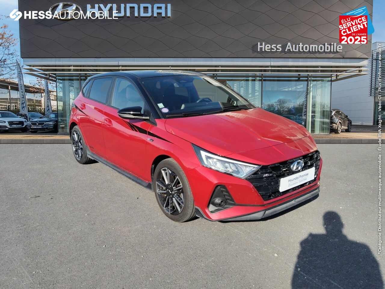 Véhicule d'occasion HYUNDAI I20 1.0 T-GDI 100CH HYBRID N LINE MICHEL VAILLANT DCT-7 chez Hyundai Chalons