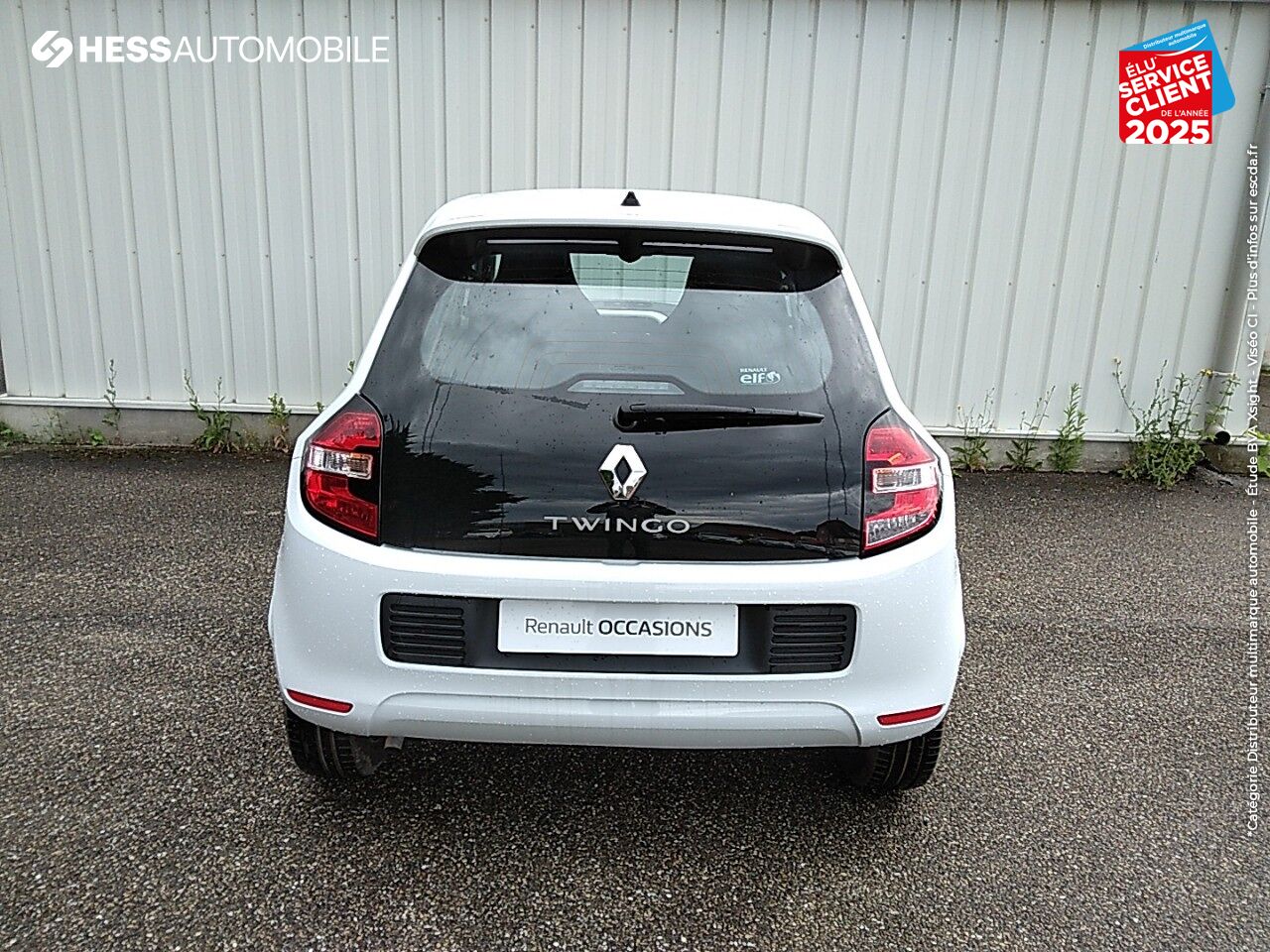 Véhicule d'occasion RENAULT TWINGO 1.0 SCE 75CH ZEN RADAR AR chez Renault Colmar