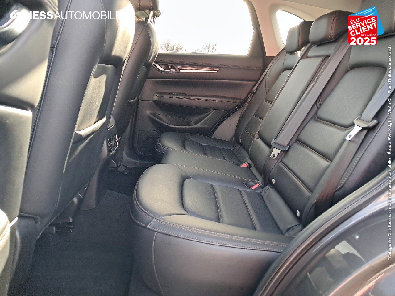 Véhicule d'occasion MAZDA CX-5 2.2 SKYACTIV-D 184CH SELECTION BVA 2022 TOUVRANT SIEGES CHAUF/VENTIL/CUIR GPS CARPLAY BOSE ATTE chez Toyota Thionville