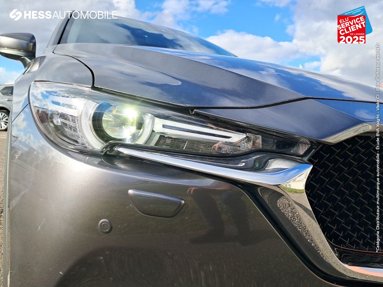 Véhicule d'occasion MAZDA CX-5 2.2 SKYACTIV-D 184CH SELECTION BVA 2022 TOUVRANT SIEGES CHAUF/VENTIL/CUIR GPS CARPLAY BOSE ATTE chez Toyota Thionville