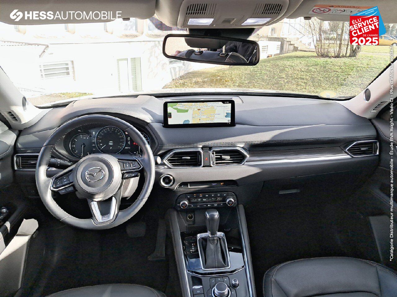 Véhicule d'occasion MAZDA CX-5 2.2 SKYACTIV-D 184CH SELECTION BVA 2022 TOUVRANT SIEGES CHAUF/VENTIL/CUIR GPS CARPLAY BOSE ATTE chez Toyota Thionville