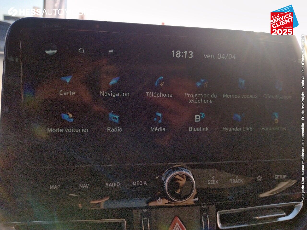 Véhicule d'occasion HYUNDAI I30 SW 1.0 T-GDI 120CH HYBRID 48V CREATIVE CAMERA GPS chez Hyundai Reims