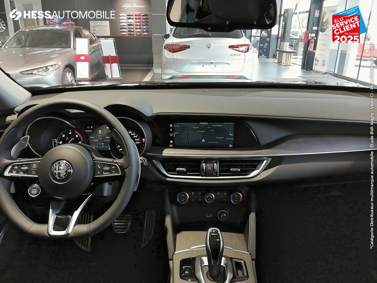 Véhicule d'occasion ALFA ROMEO STELVIO 2.2 DIESEL 160CH TI AT8 MY21 chez Fiat Besançon