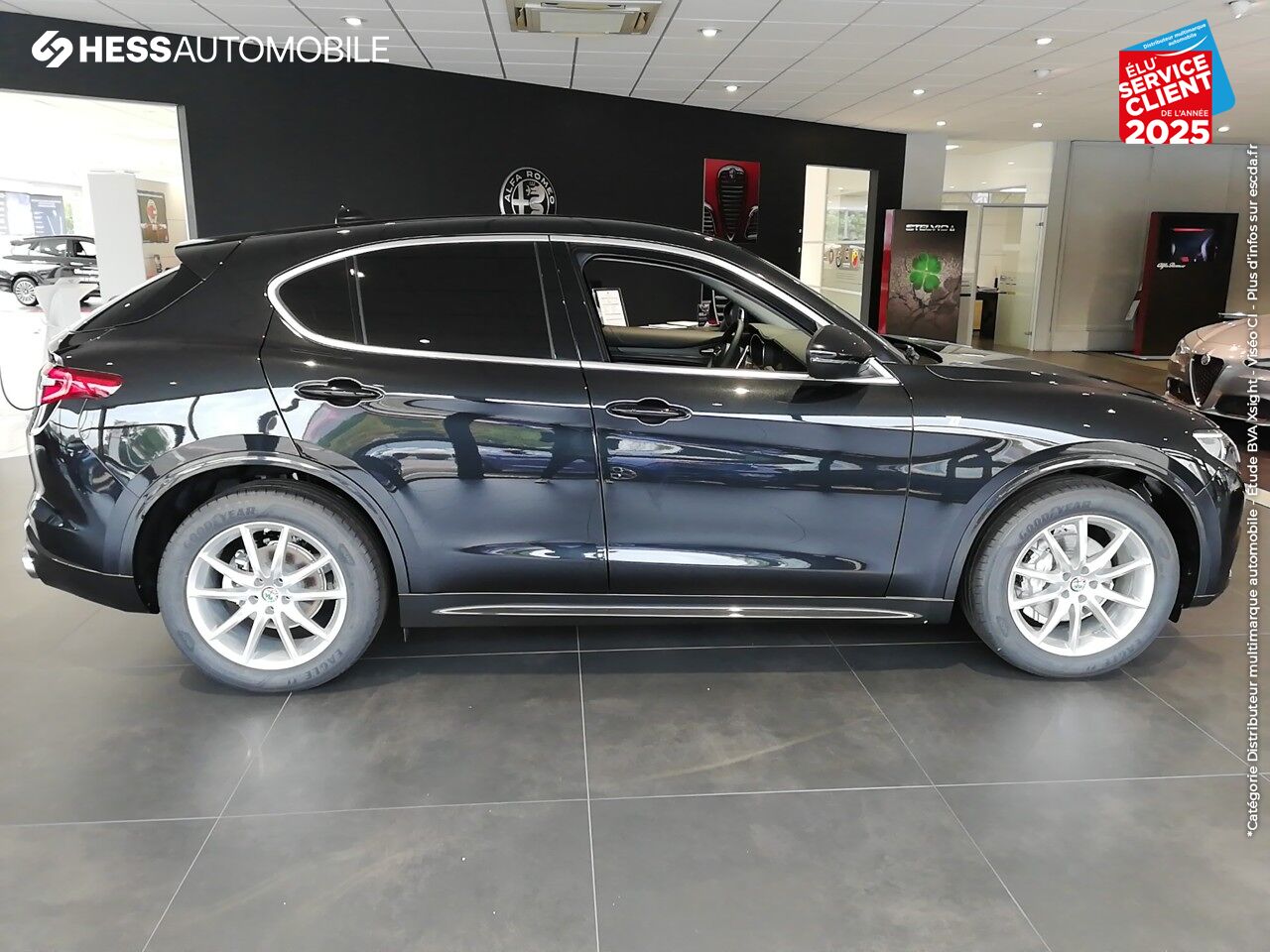 Véhicule d'occasion ALFA ROMEO STELVIO 2.2 DIESEL 160CH TI AT8 MY21 chez Fiat Besançon