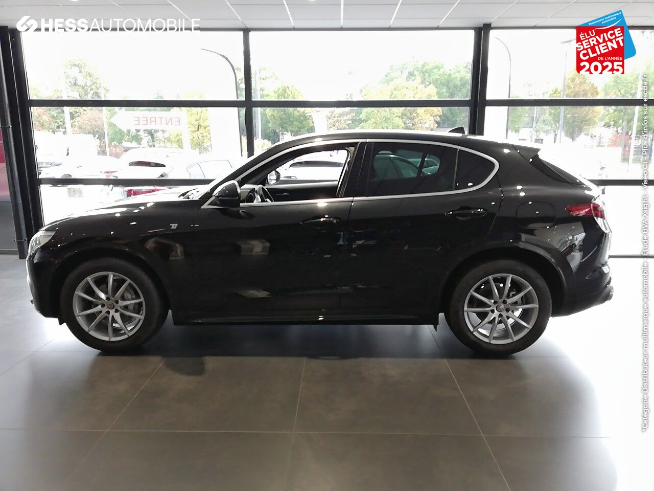 Véhicule d'occasion ALFA ROMEO STELVIO 2.2 DIESEL 160CH TI AT8 MY21 chez Fiat Besançon