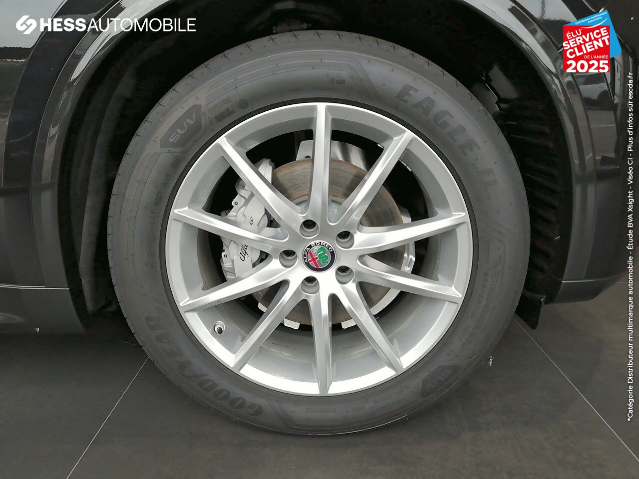 Véhicule d'occasion ALFA ROMEO STELVIO 2.2 DIESEL 160CH TI AT8 MY21 chez Fiat Besançon