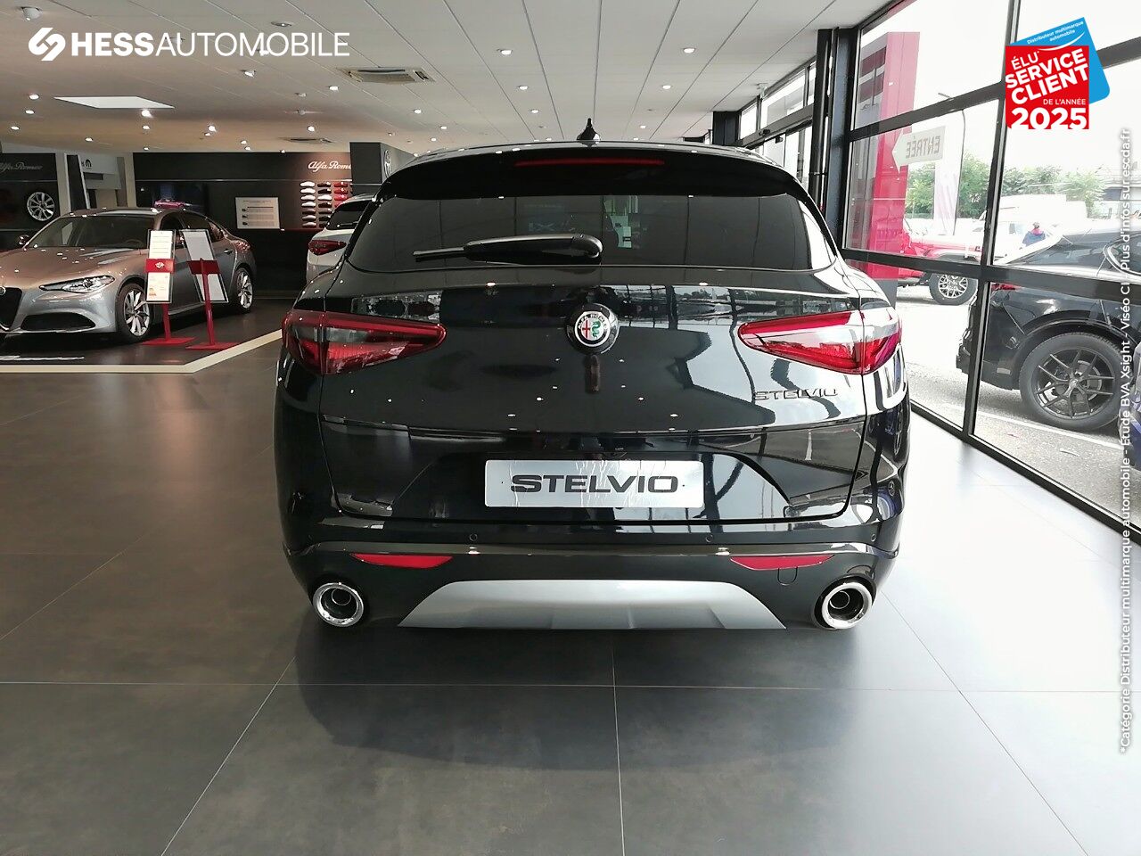 Véhicule d'occasion ALFA ROMEO STELVIO 2.2 DIESEL 160CH TI AT8 MY21 chez Fiat Besançon