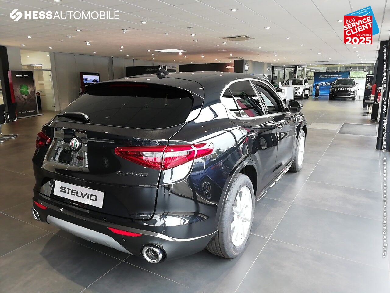Véhicule d'occasion ALFA ROMEO STELVIO 2.2 DIESEL 160CH TI AT8 MY21 chez Fiat Besançon