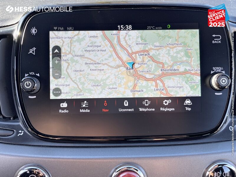 Véhicule d'occasion FIAT 500 1.2 8V 69CH S chez Fiat 500 occasion