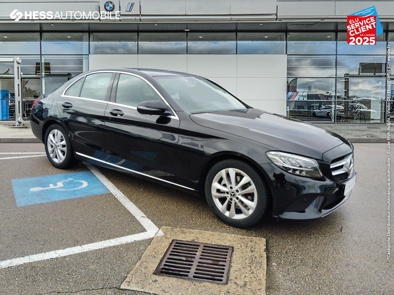 Véhicule d'occasion MERCEDES-BENZ CLASSE C 180 D 122CH AVANTGARDE LINE 9G-TRONIC chez BMW Belfort