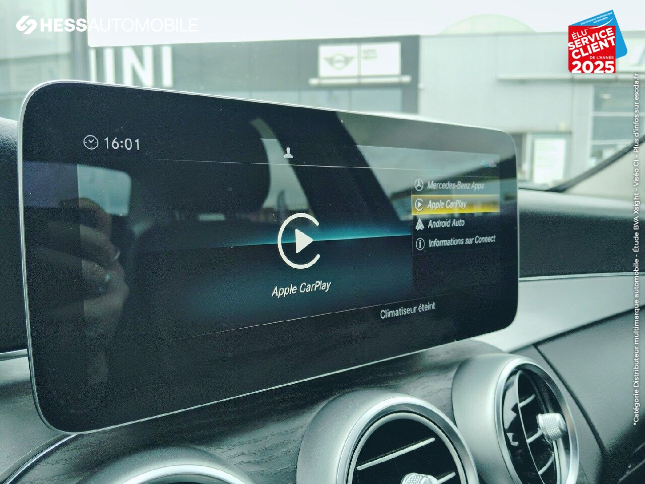 Véhicule d'occasion MERCEDES-BENZ CLASSE C 180 D 122CH AVANTGARDE LINE 9G-TRONIC chez BMW Belfort