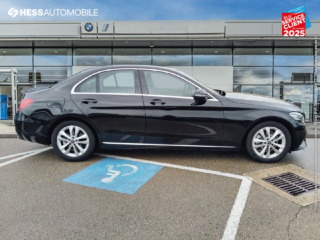 Véhicule d'occasion MERCEDES-BENZ CLASSE C 180 D 122CH AVANTGARDE LINE 9G-TRONIC chez BMW Belfort