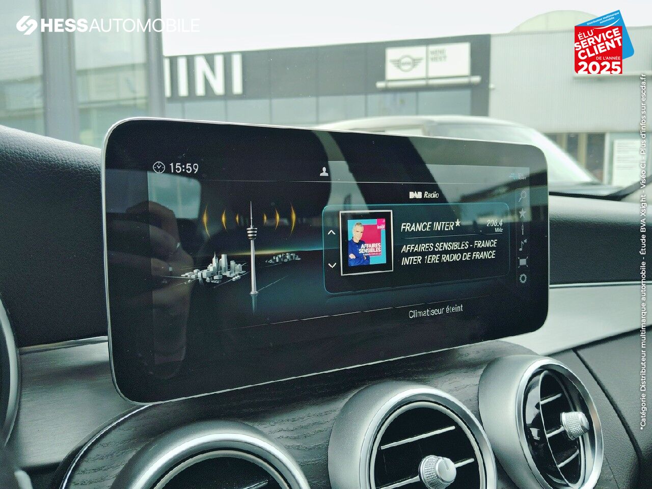 Véhicule d'occasion MERCEDES-BENZ CLASSE C 180 D 122CH AVANTGARDE LINE 9G-TRONIC chez BMW Belfort