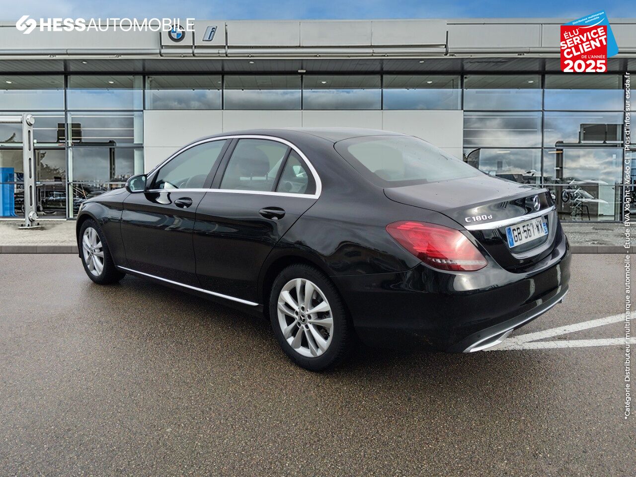 Véhicule d'occasion MERCEDES-BENZ CLASSE C 180 D 122CH AVANTGARDE LINE 9G-TRONIC chez BMW Belfort