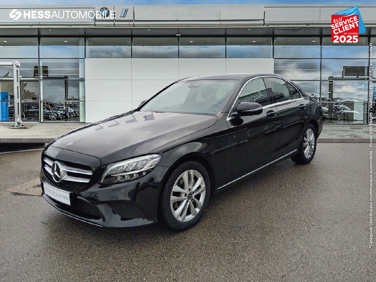Véhicule d'occasion MERCEDES-BENZ CLASSE C 180 D 122CH AVANTGARDE LINE 9G-TRONIC chez BMW Belfort
