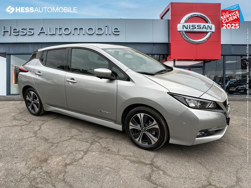 Véhicule d'occasion NISSAN LEAF 150CH 40KWH TEKNA 19.5 CUIR SIEGE CHAUF GPS CAMERA chez Nissan Thionville
