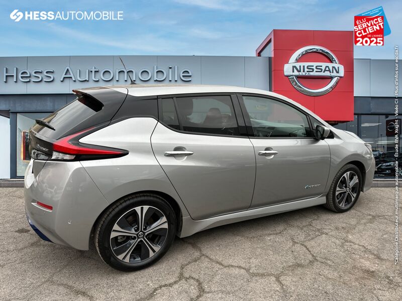 Véhicule d'occasion NISSAN LEAF 150CH 40KWH TEKNA 19.5 CUIR SIEGE CHAUF GPS CAMERA chez Nissan Thionville