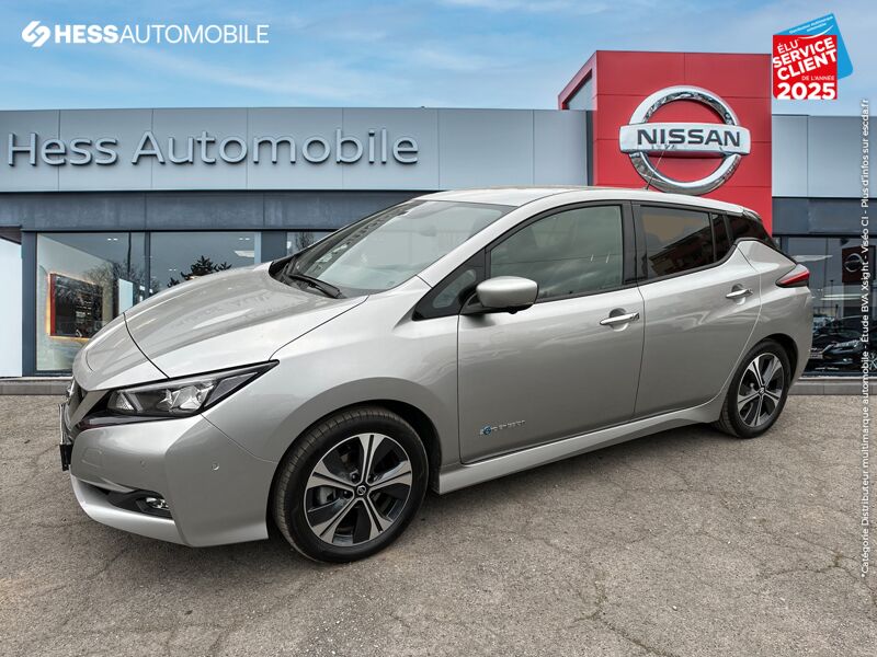 Véhicule d'occasion NISSAN LEAF 150CH 40KWH TEKNA 19.5 CUIR SIEGE CHAUF GPS CAMERA chez Nissan Thionville