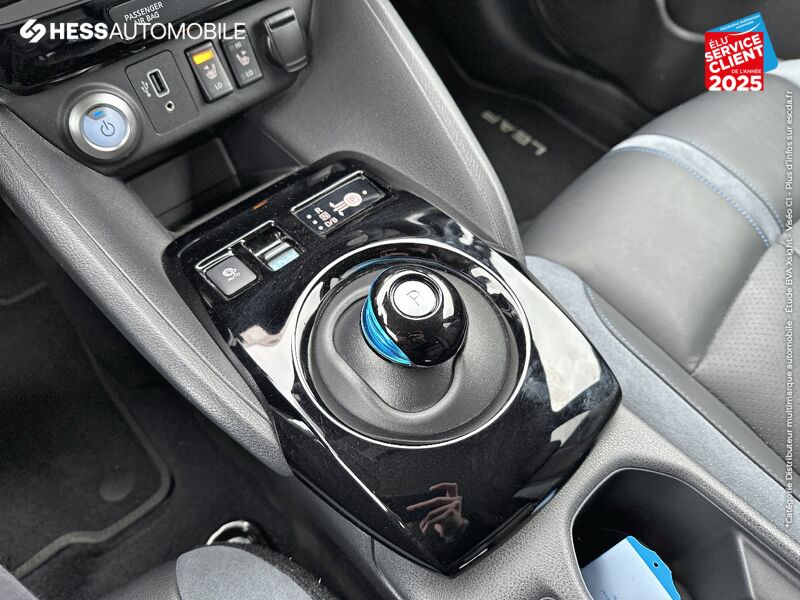 Véhicule d'occasion NISSAN LEAF 150CH 40KWH TEKNA 19.5 CUIR SIEGE CHAUF GPS CAMERA chez Nissan Thionville