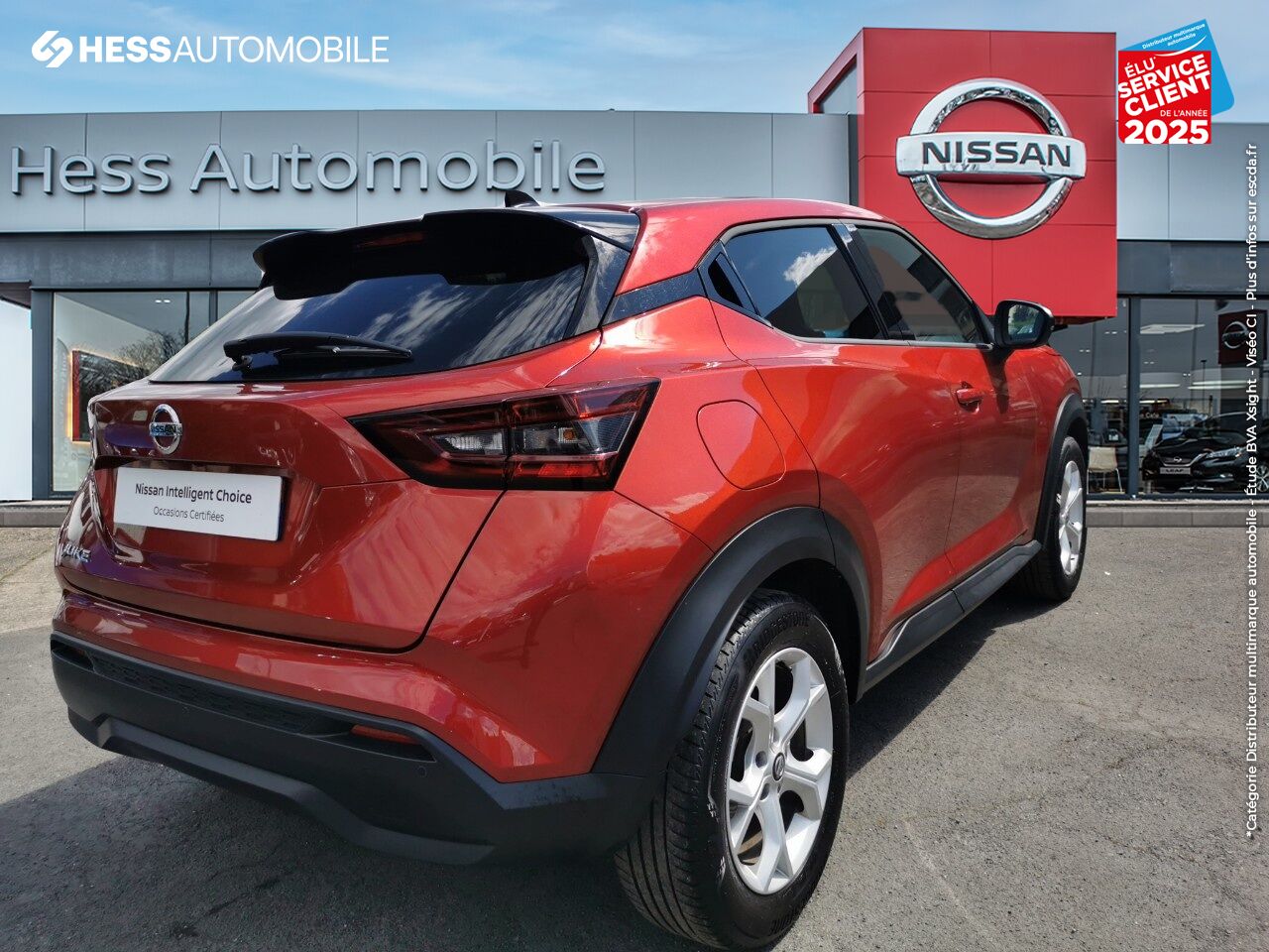 Véhicule d'occasion NISSAN JUKE 1.0 DIG-T 114CH N-CONNECTA 2021.5 CAMERA chez Nissan Thionville