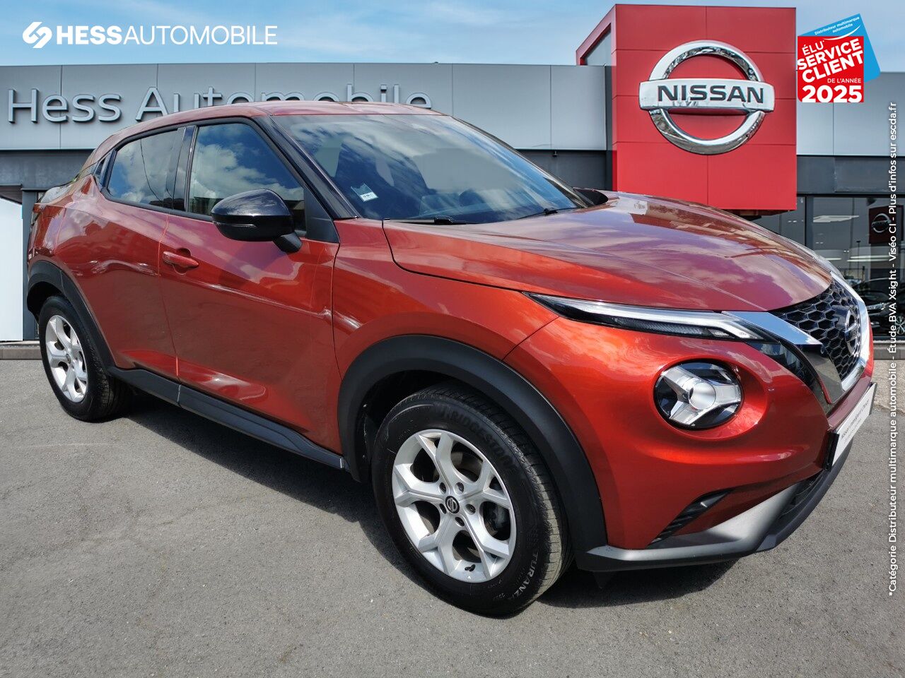 Véhicule d'occasion NISSAN JUKE 1.0 DIG-T 114CH N-CONNECTA 2021.5 CAMERA chez Nissan Thionville