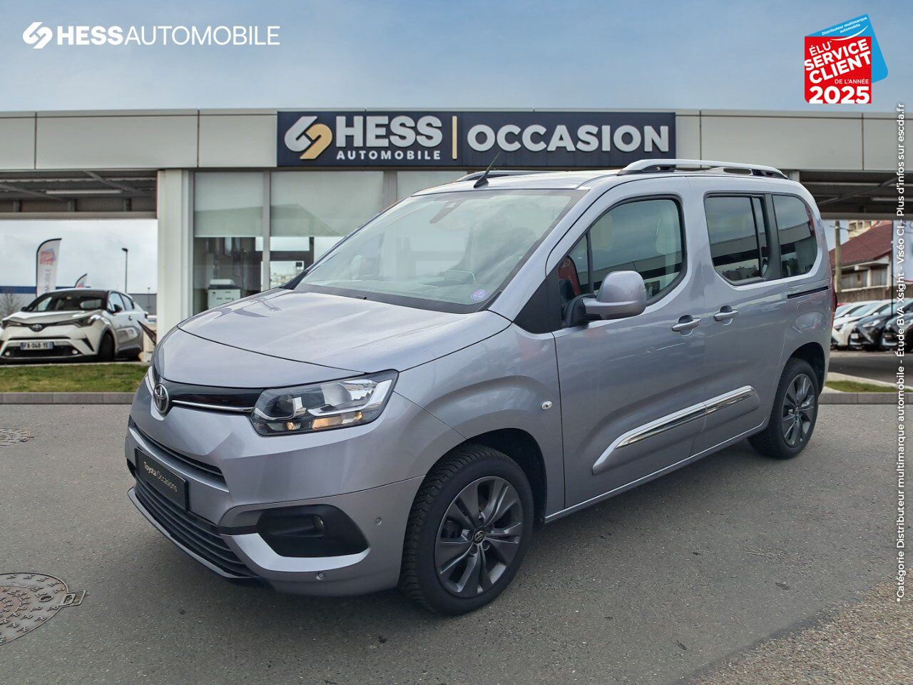 Véhicule d'occasion TOYOTA PROACE CITY VERSO LONG 1.2 110 VVT-I DYNAMIC chez Hyundai Reims