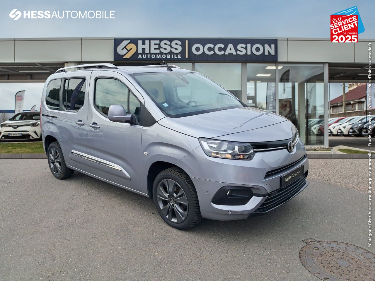 Véhicule d'occasion TOYOTA PROACE CITY VERSO LONG 1.2 110 VVT-I DYNAMIC chez Hyundai Reims