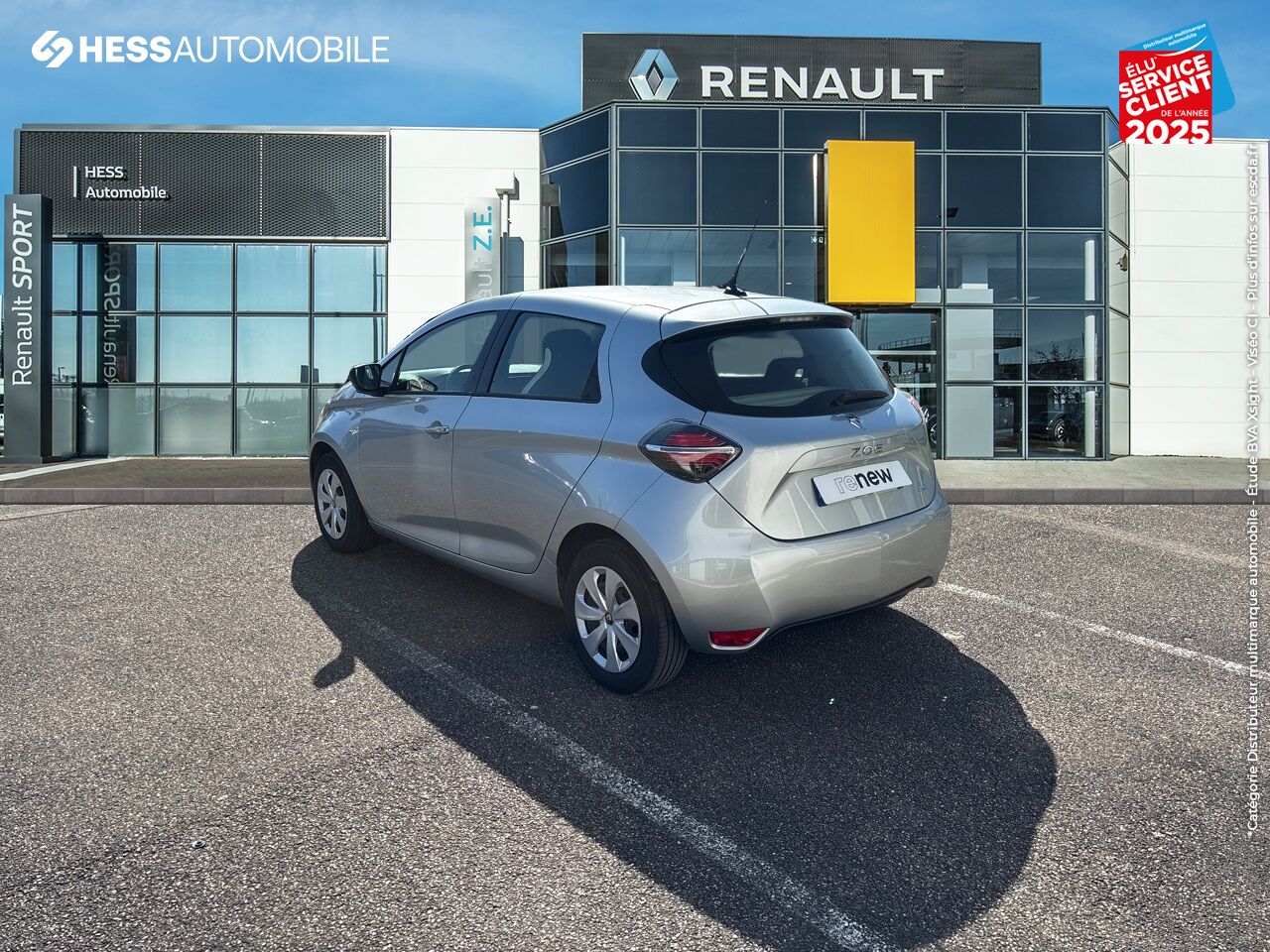 Véhicule d'occasion RENAULT ZOE LIFE CHARGE NORMALE R110 ACHAT INTEGRAL 4CV chez Renault Colmar