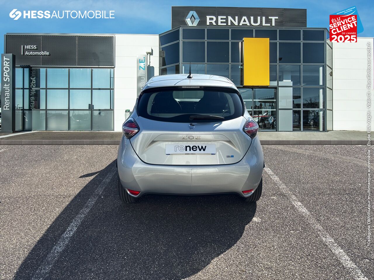 Véhicule d'occasion RENAULT ZOE LIFE CHARGE NORMALE R110 ACHAT INTEGRAL 4CV chez Renault Colmar